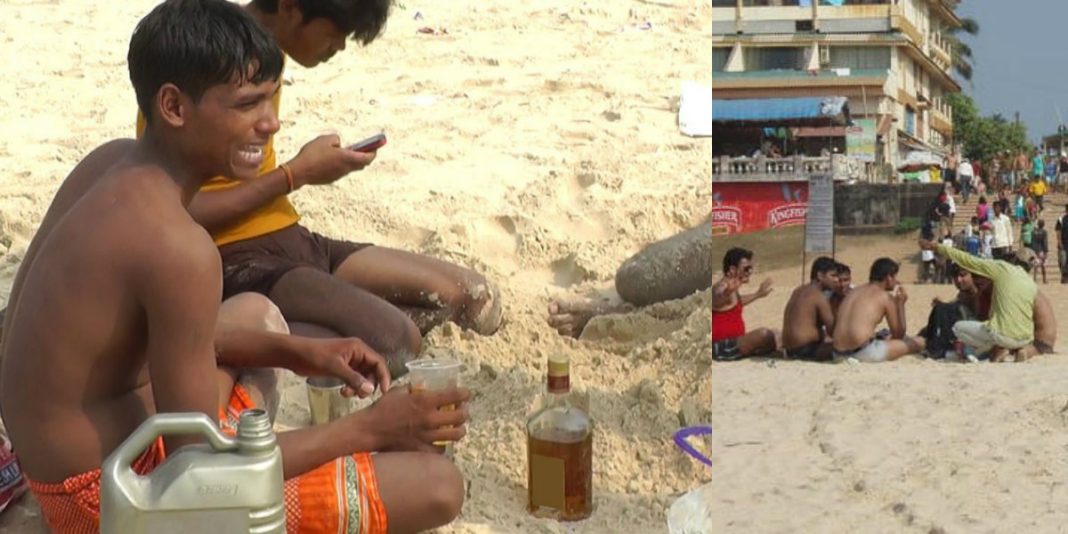 Domestic Tourists Creating nuisance in Goa