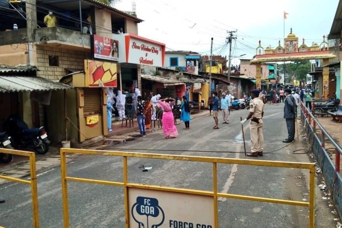 Mongor Hill under complete lockdown