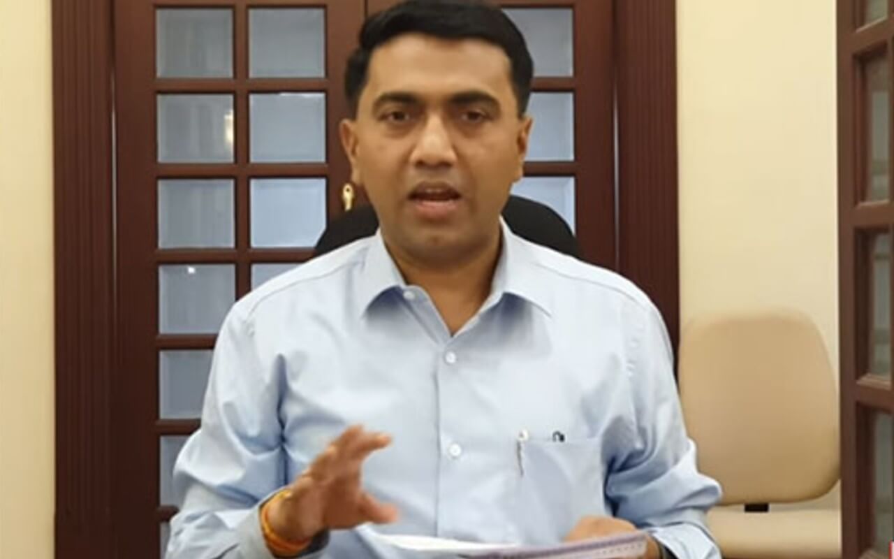 Goa CM Dr Pramod Sawant