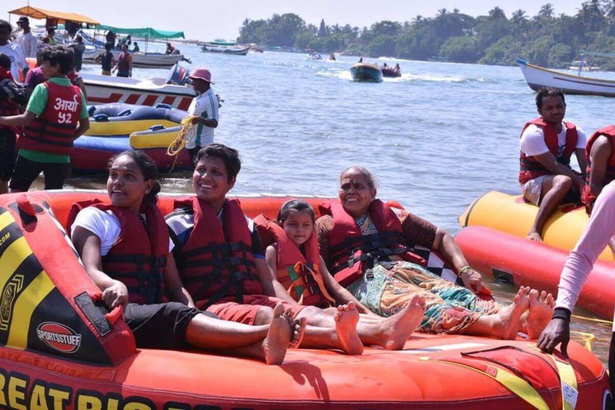 Bumper Boating in Goa