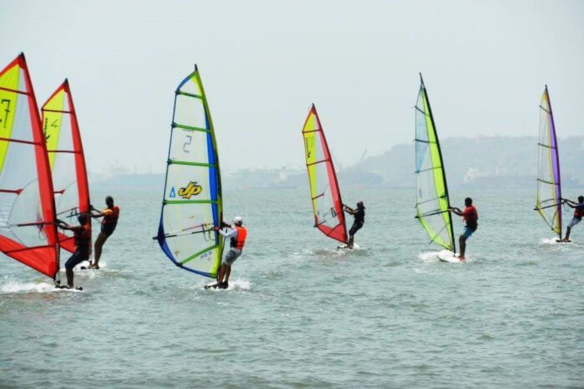 Wind Surfing in Goa